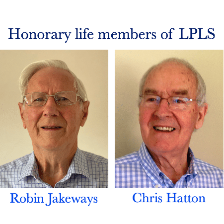 Portraits of Robin Jakeways and Chris Hatton